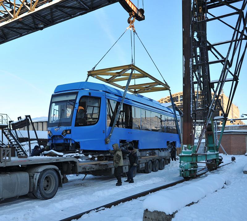 УКВЗ начал поставку трамваев в Новокузнецк